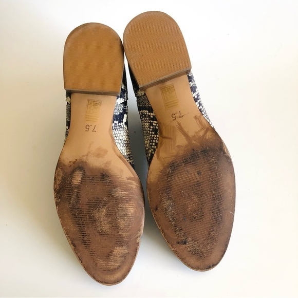 Madewell The Carina Snakeprint Chelsea Booties - Picture 12 of 16